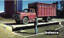 balanza para camiones