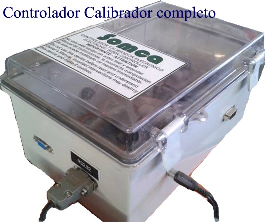 controlador completo calibrador